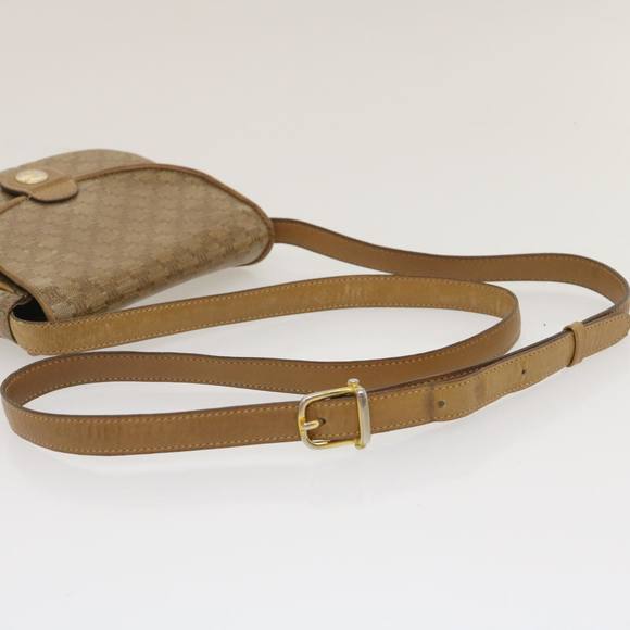 CELINE Macadam Canvas Shoulder Bag Beige Auth 29662 - Picture 7 of 16